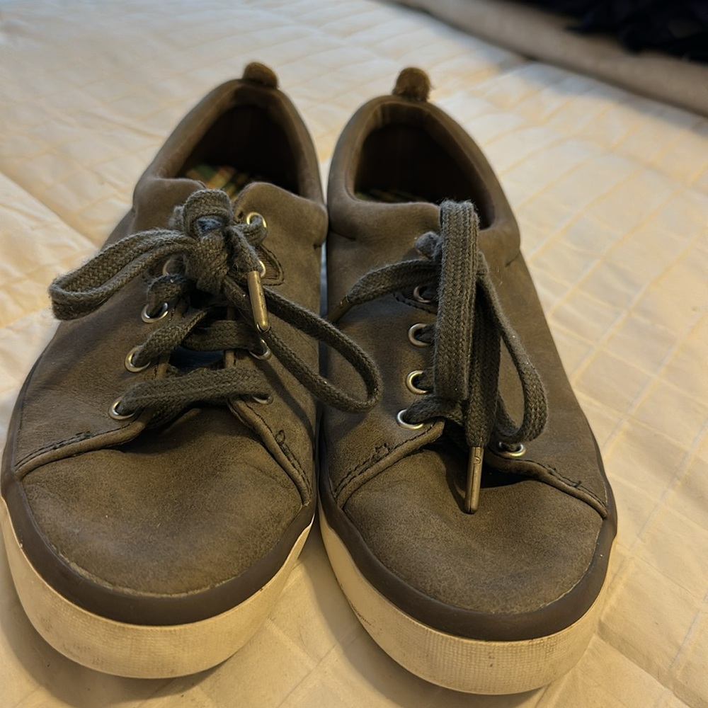 Sperry Dark Grey Suede Sneakers